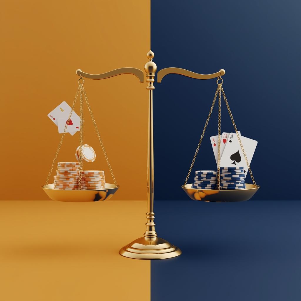 Casino comparison illustration